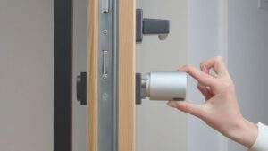 Cerradura inteligente sin cambiar cilindro